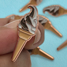 Load image into Gallery viewer, Soft Serve Ice Cream Pin
