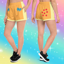 Load image into Gallery viewer, Applejack Retro &#39;My Little Pony&#39; Women’s Athletic Short Shorts
