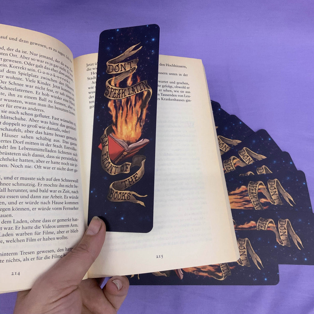 A Fiery Fan Geek Buffy the Vampire Slayer Bookmark!