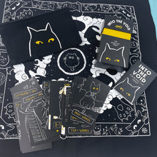 Load image into Gallery viewer, Into the Void -Black Cat Tarot Card Deck Set
