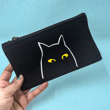 Load image into Gallery viewer, Black Cat Pouch 
