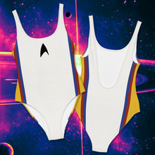 Load image into Gallery viewer, &#39;Live long and prosper&#39; Star Trek Swimsuit
