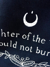 Load image into Gallery viewer, Granddaughter of the witches you couldn&#39;t burn - Screen printed tote bag - ScreenGirl Merch
