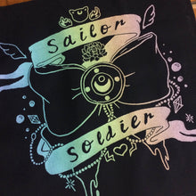 Load image into Gallery viewer, Sailor Soldier screen printed patches - ScreenGirl Merch
