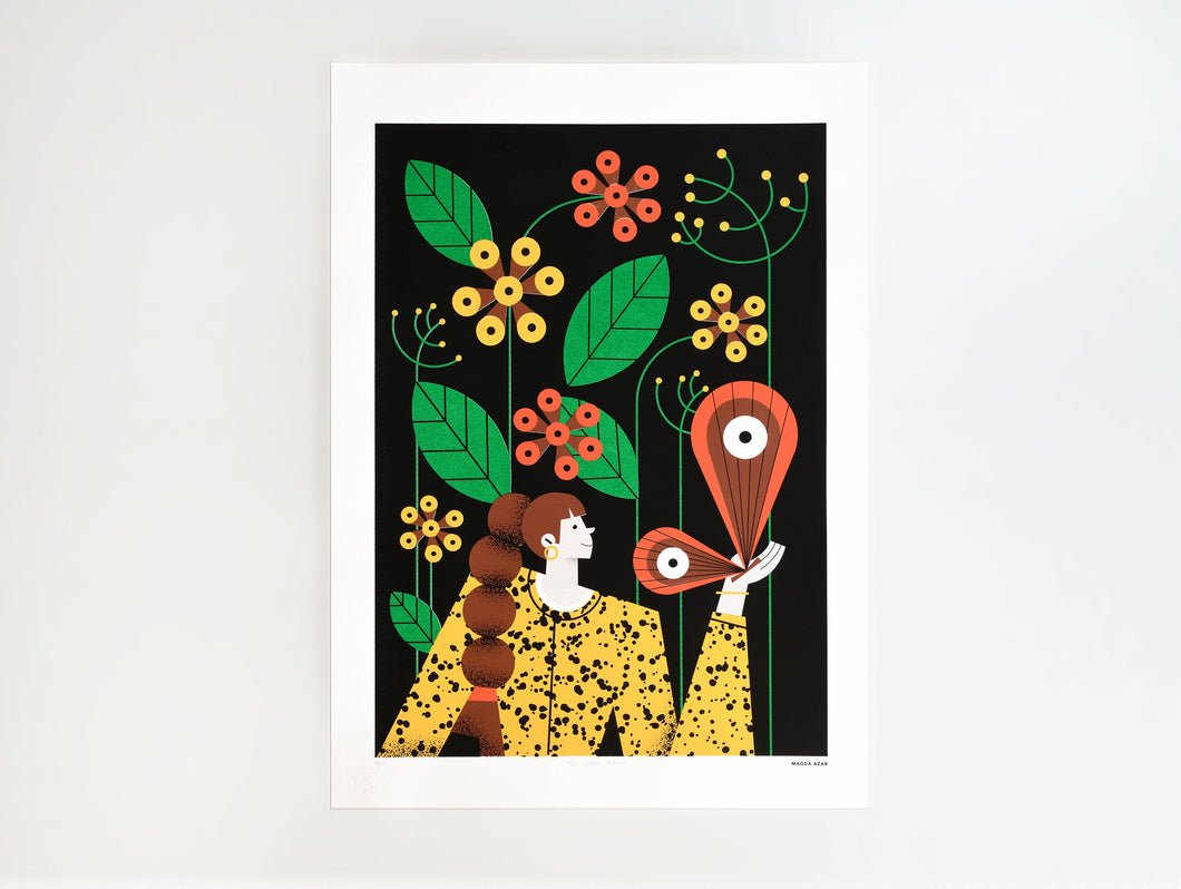 The Maltese Autumn - Limited Edition Hand Printed Screen Print