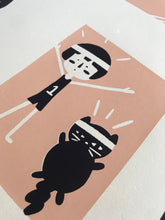 Load image into Gallery viewer, Yuki in Quarantine - Limited Edition Hand-printed Screen Print
