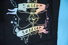Load image into Gallery viewer, Sailor Soldier screen printed patches - ScreenGirl Merch
