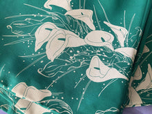 Load image into Gallery viewer, Arum lily botanical illustration | 100% cotton scarf / bandana - ScreenGirl Merch
