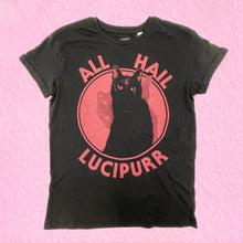 Load image into Gallery viewer, All Hail Lucipurr T-Shirt
