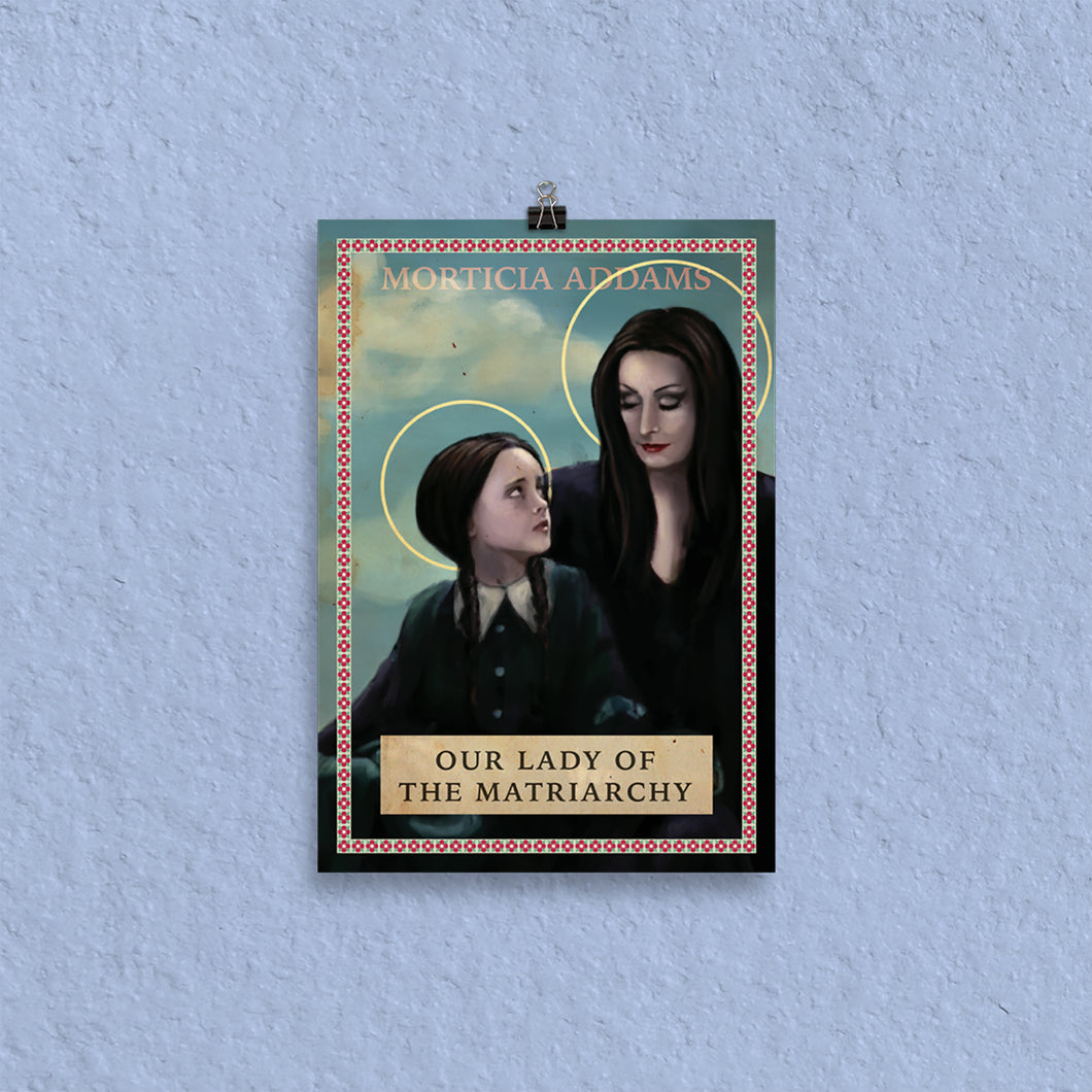 Saint Morticia Our Lady of the Matriarchy