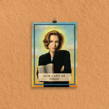 Carica l&#39;immagine nel visualizzatore di Gallery, Saint Scully Our Lady of Logic Poster
