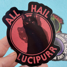 Load image into Gallery viewer, Sardonic Sticker Pack | stoner goth dark metal fun stickers
