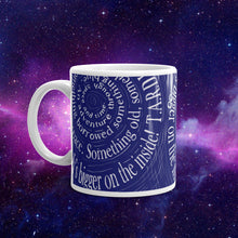 Load image into Gallery viewer, Tardis Dr Who Wibbly Wobbly Time and Space Printed Mug
