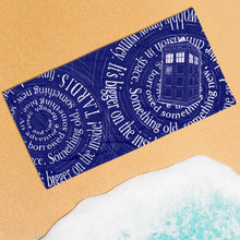 Load image into Gallery viewer, Tardis Dr Who Towel
